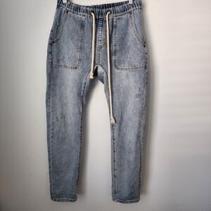 ONE TEASPOON-Casual Light Blue Denim Jeans
